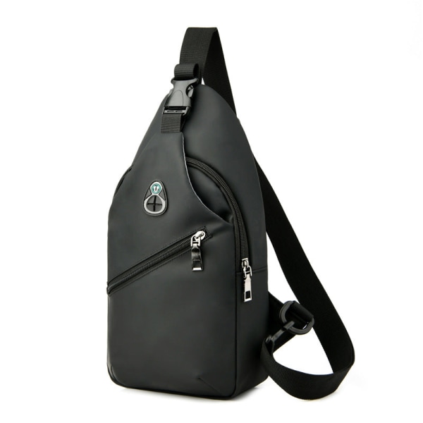 Backpack Crossbody Men Wear-Resistant Waterproof Derm Chest   Men   Shoulder shoulder bag Blue
