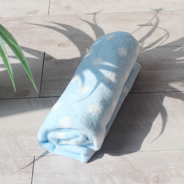 Hundemåtte Kattemåtte Dyreseng Hundehus Cathouse Madrastæppe Dyredyne Baby Pink Dots 90*70cm