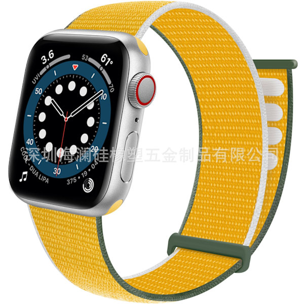 Kellon ranneke Apple Watch iWatch 38/40/41/series10-42Sunflower -kelloille