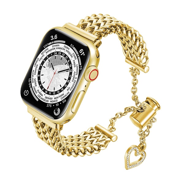 Klockarmband för Apple Watch iWatch 38/40/41MM Guld