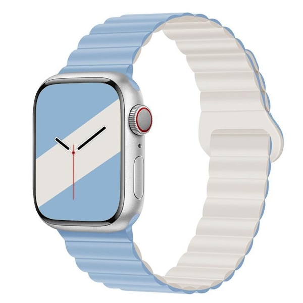 Kellon ranneke Apple Watch iWatch 38mm/40mm/41mm Eksklusiivinen väri Sumu Sininen Tähtiloisteella