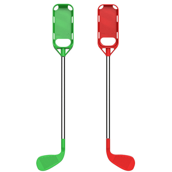 Til Switch Golf Grip Mario Golf Rush Venstre og Højre Bar End Game Grip Dobbeltpakke Green and Red