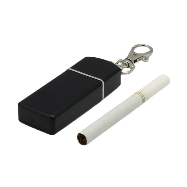 Askebæger Mini nøglering Japan Portable Creative Outdoor Sealed Tide Askebæger Black 7.2*2.8*1.4CM