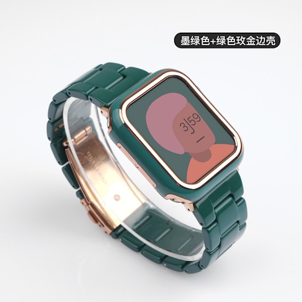 Klockarmband för Apple Watch iWatch 38mm Grön Set