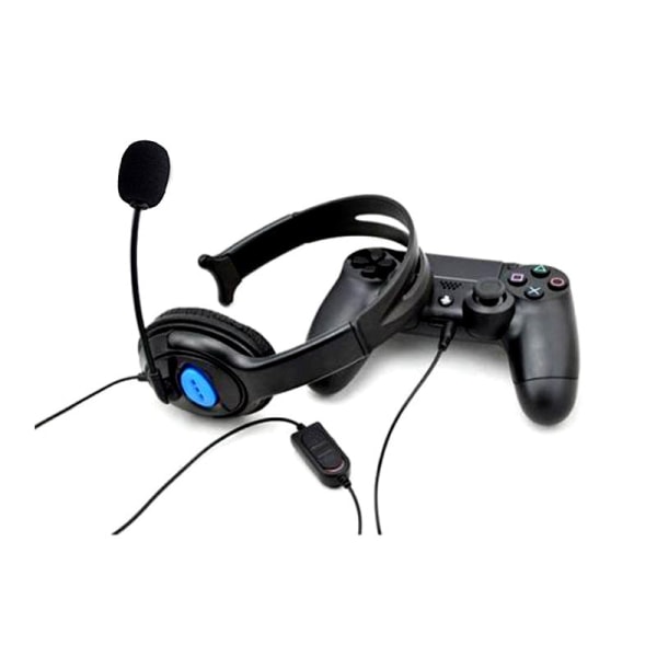 PS4:lle yksipuolinen suuri kuuloke mikrofoni pelikuulokkeet ohut kahvakuulokkeet äänichat Ps5