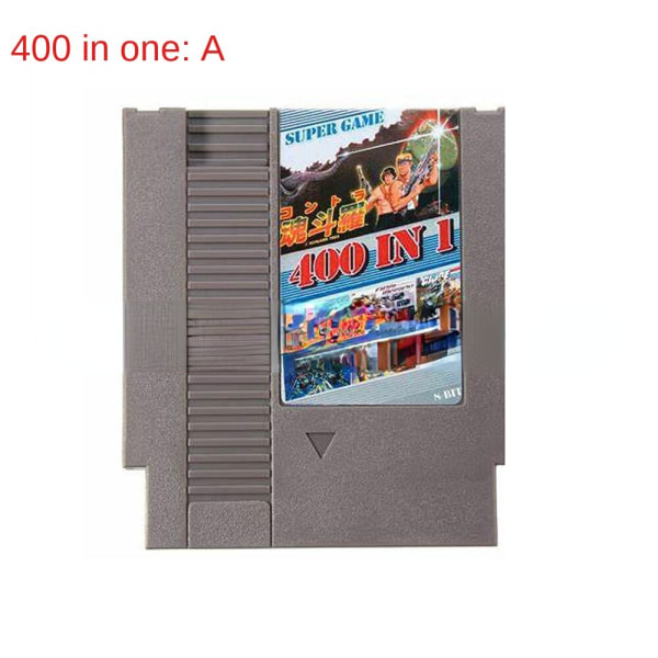 NES 400-i-ett spillkort NES European Game American Game Card 8-biters spillkort A