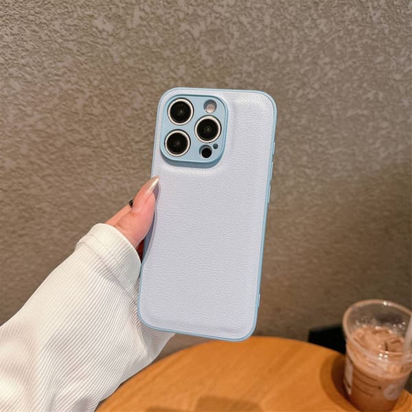Etui til iPhone 17 Pro Blå enkel skin