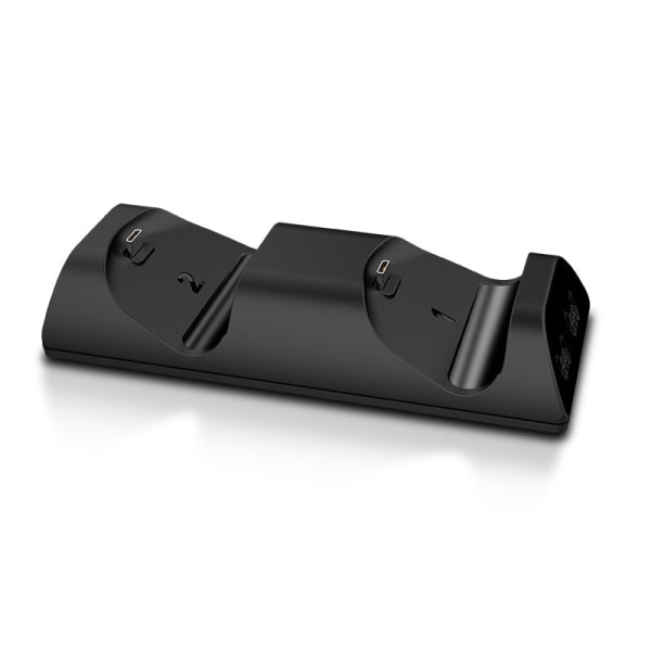 För PS4 Trådlöst Handtag Dual-Seat Charger LED Display Light Ps4slimpro Game Handle Double
