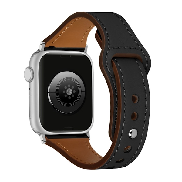 Klockarmband för Apple Watch iWatch Svart 38/40/41 inklusive anslutning, samma som nedan