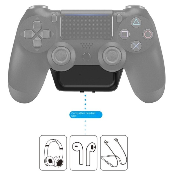 For PS4 Bluetooth 5.0 Adapter Ps45g Adapter PS4 Gamepad Bluetooth Headset Receiving Converter
