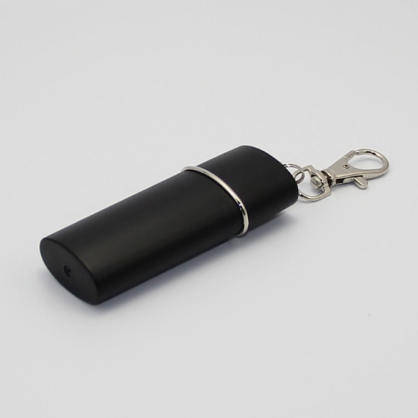 Tuhkakupin minikansi Kannettava kannettava luova sinetti ulkoilumatkailu Japanissa ympäristöystävällinen tasku Black 7.9*3.2*1.7CM