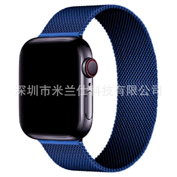 Klockarmband för Apple Watch iWatch 38/40/41/42mm-S10 9 blå