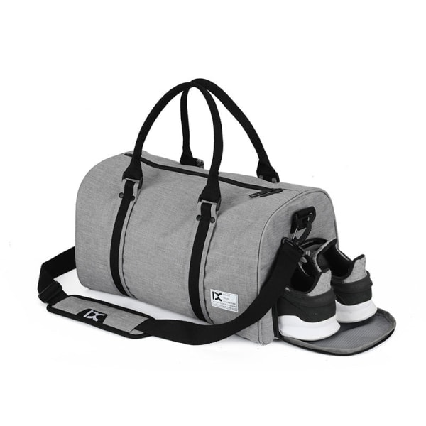 Resväska Yogaväska Basketväska Stor kapacitet Affärsresande Bagageväska Crossbody-väska Dark gray