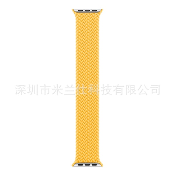Klockarmband för Apple Watch iWatch 38/40/41/42mm-S10 XS storlek handledsomkrets 140-150mm 39 solig färg