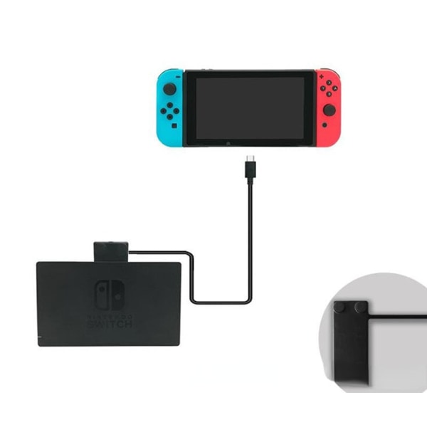 For Nintendo Switch Forlengelseskabel TV Base Dock Video Dataoverføring NS Ladekabel