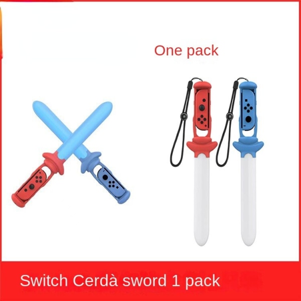 För switchat handtag Zelda Sky Sword NS vänster och höger handtag Game Body Sense Luminous Sword Red