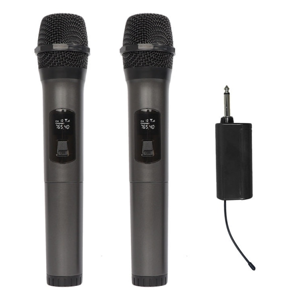 Professionell U Band Universal en-till-två trådlös mikrofon Hem KTV Scen Bröllop Live Karaoke Artefakt Mikrofon Default Title