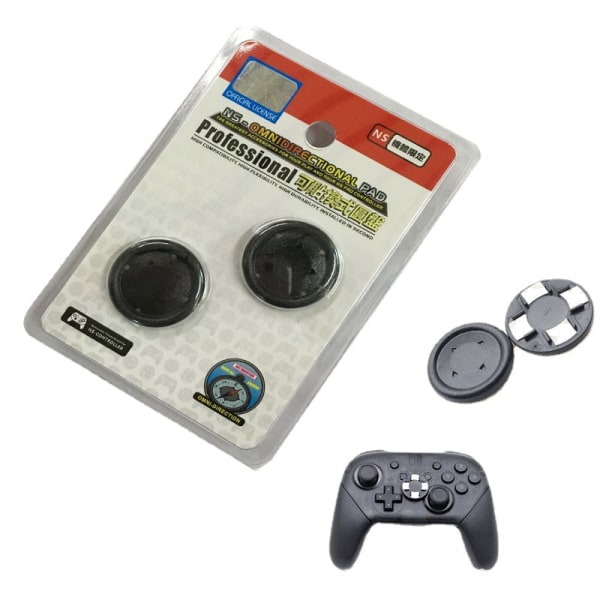 For Nintendo Switch Håndtak Cross Button Cap Switch Pro Handle Adhesive Button Large Disc Cap