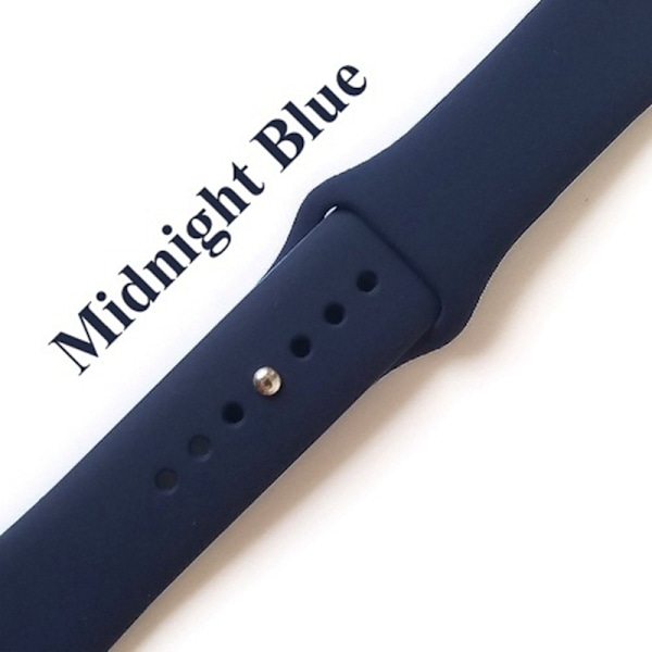 Klockarmband för Apple Watch iWatch 42/44 lång 03 midnattsblå