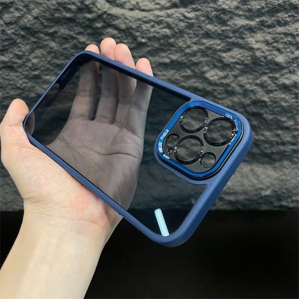 iPhone 17 PROMAX Eagle Eye Metall Linsskydd Transparent