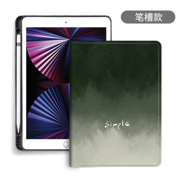 Fodral för iPad Pro 2018 Edition 11\" Bok Pennfack Skogsstil 5:e 19:e