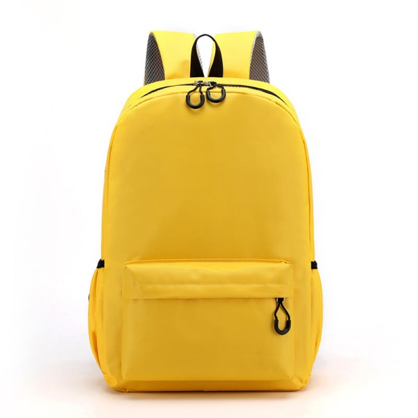 Ryggsekk Herre Dame Luminous Outdoor Leisure Koreansk skulderveske B750 yellow