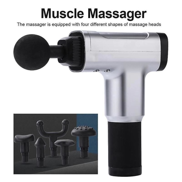 Massageapparater seks massagehoved fascia gun muskelafslapper