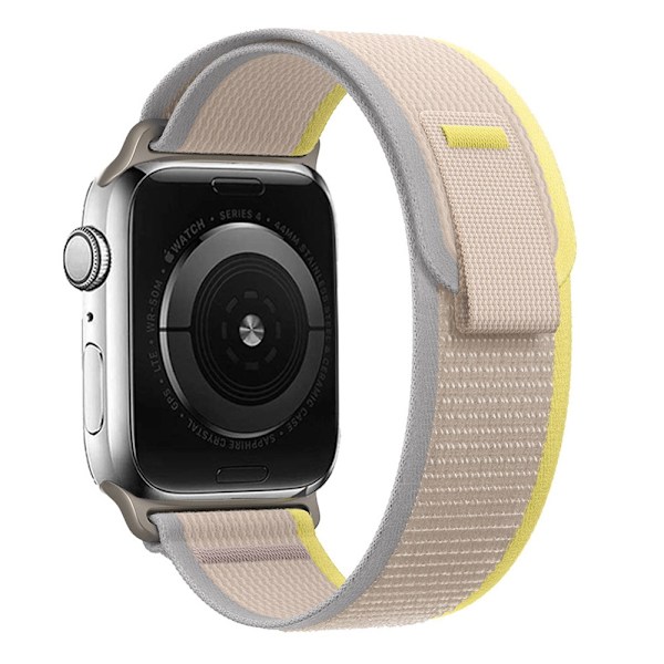 Klockarmband för Apple Watch iWatch 38/40/41mm S10 42 grå med gul