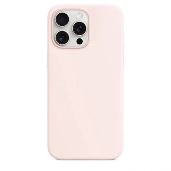 Skal för iPhone 17AIR Grå Rosa+ solid flytande silikon fullt skydd