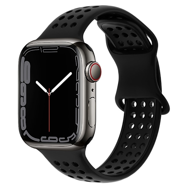 Kellon ranneke Apple Watch iWatch 38/40/41/42mm Musta