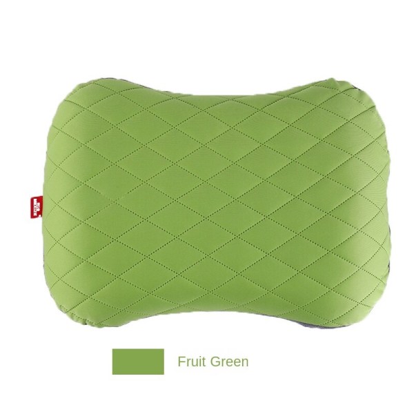 Myk behagelig reisepute Oppblåsbar Lunsjpause Midjepute Bærbar Sammenleggbar Green 46*32*12CM