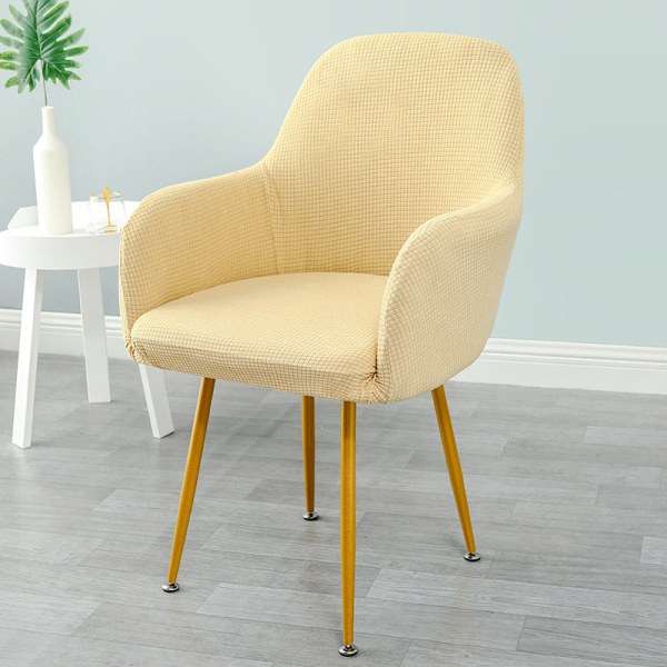 Cover Högt armstöd Specialformat cover Elastiskt vattentätt cover Cream Color chair cover