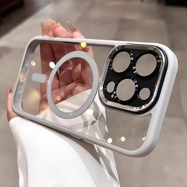 Etui til iPhone 17 PRO metal linse magnetisk montering
