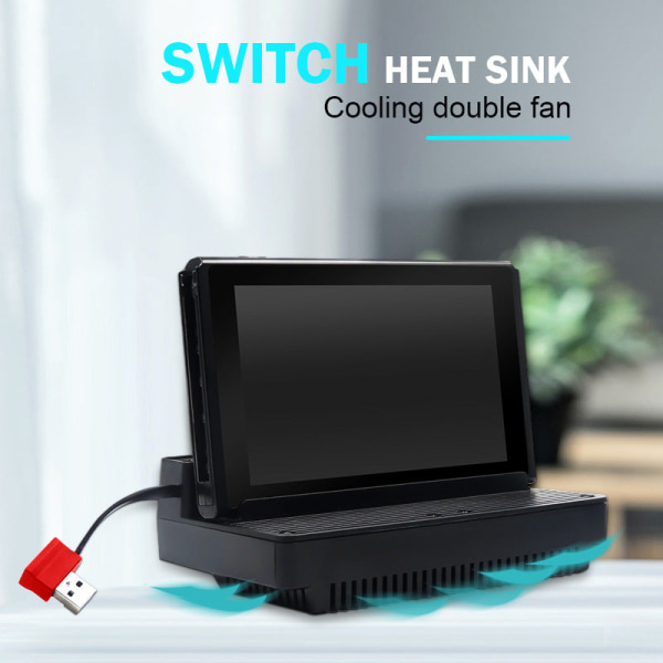 Til Switch Games Machine Radiator Switch Lite Host Base Bracket Køleventilator tilbehør