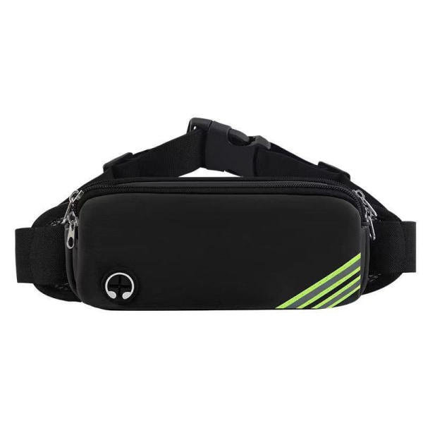 Fanny Pack Løpebelte Midjeveske Organizer Outdoor Tettsittende Multifunksjonell Sky Blue Large size