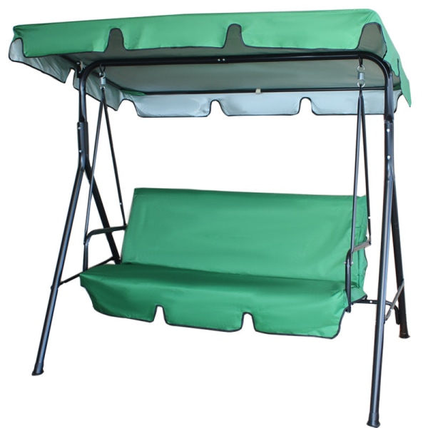 Utemöbler Överdrag Cover Regntätt hopfällbart cover Swing Cover Two-seat: 142*120 * 18cm Dark green