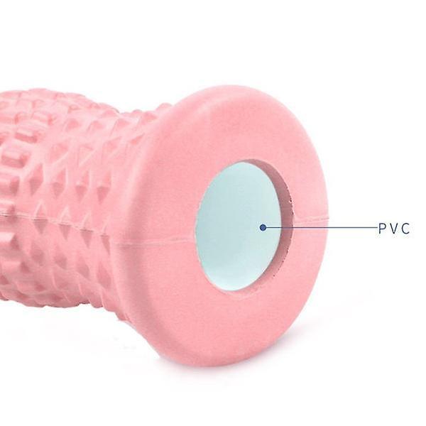 For 1 stk fotmassasjerulle yoga pilates massasjeapparat (rosa) WS8194