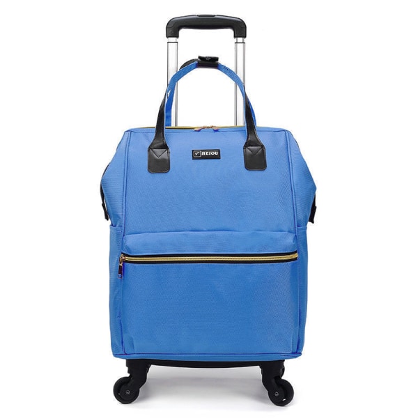 Box Bag Unisex Reppu Reppu Matkalaukkulaukku Blue (trolley bag)