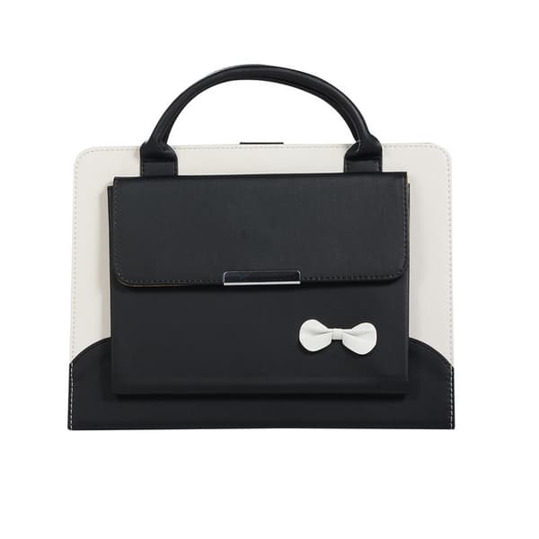 Stilfuldt etui til iPad Pro 9.7 Sort Mini Bow Tote