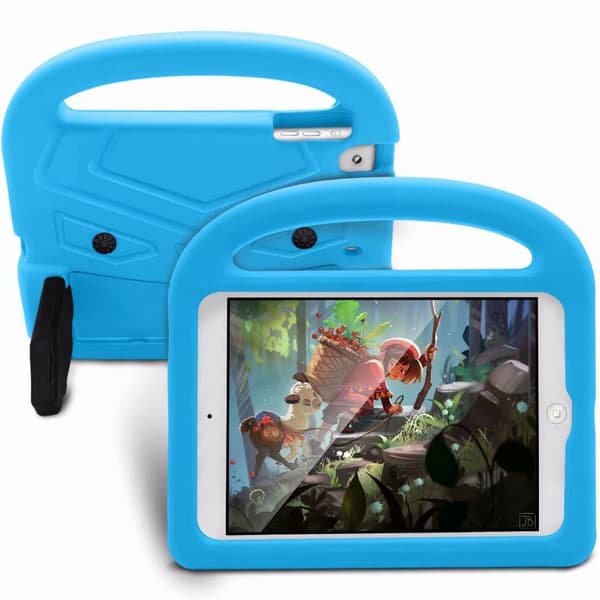 Stilig etui for iPad 10-10.9 Blå Sparrow Stativ