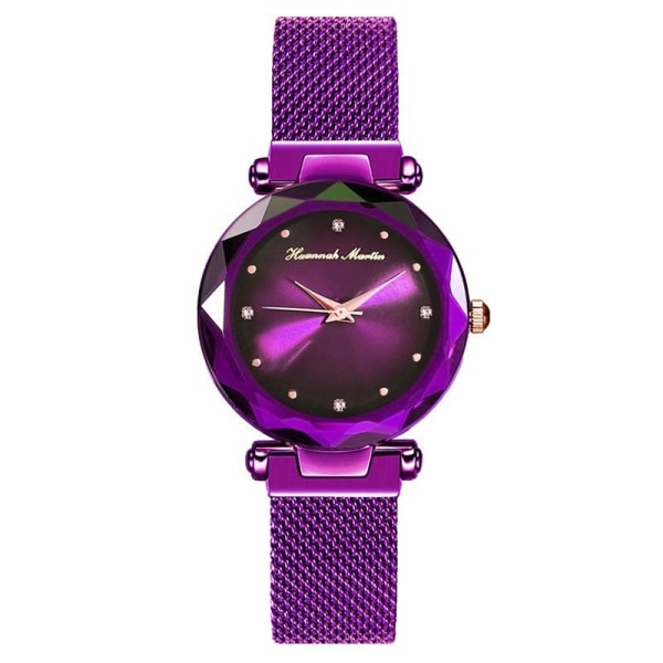 Dammode färgglad watch kvarts vattentät watch Purple