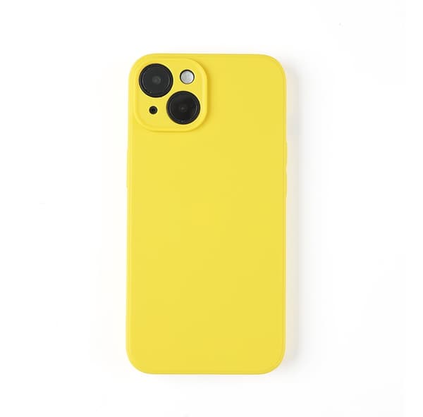 2 kpl Kotelo iPhone 17 Pro Keltaiselle Himmeä Silikoni