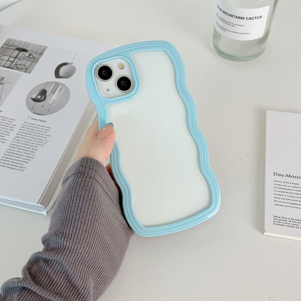 iPhone 17 PROMAX Peak Blue Deksel med Airbag og Fallbeskyttelse