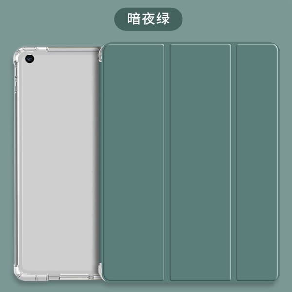 Kotelo iPad 10 10.9\" Midnight Green Solid Back /Ei tarraa Soft Color