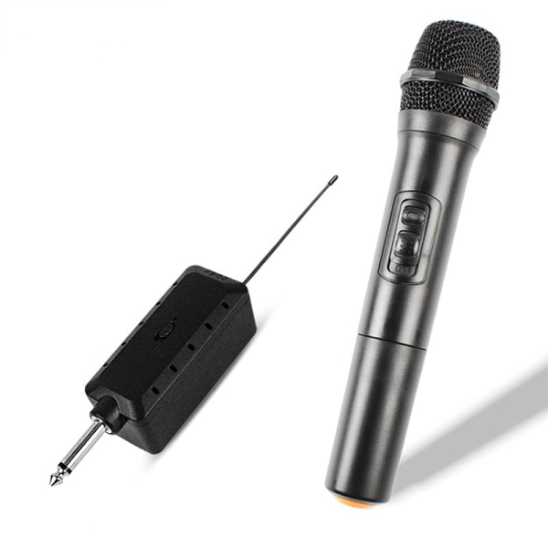 Trådløs mikrofon Hjemmekonferanse Lyd TV Datamaskin Lydkort for Live Show Sett Moving Coil One Drag To Mikrofon One drag two