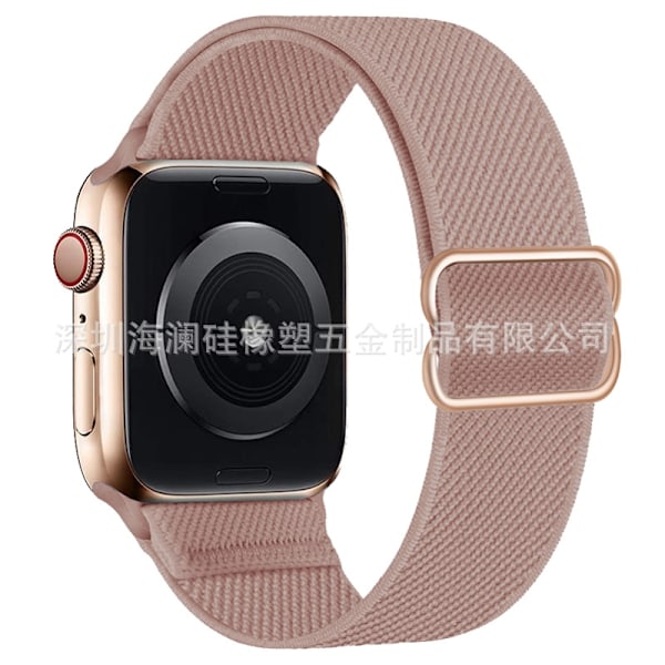 Klockarmband för Apple Watch iWatch 38/40/41/series10-42 Rosrosa