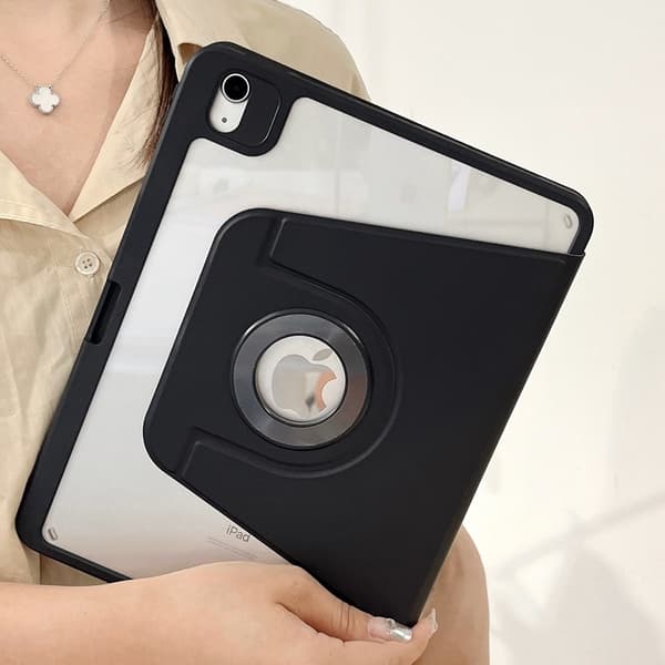 Stilfuldt etui til iPad Air3 10.5\" Elegant Sort Magnetisk Split