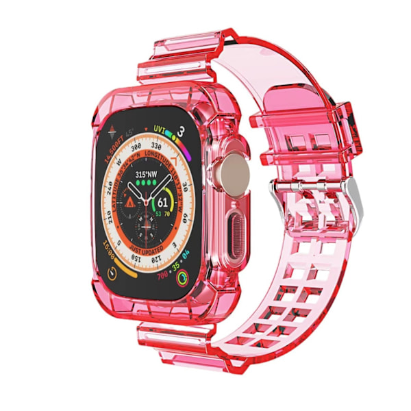 Kellon ranneke Apple Watch iWatch 38MM/40MM/41MM Ruusunpunainen