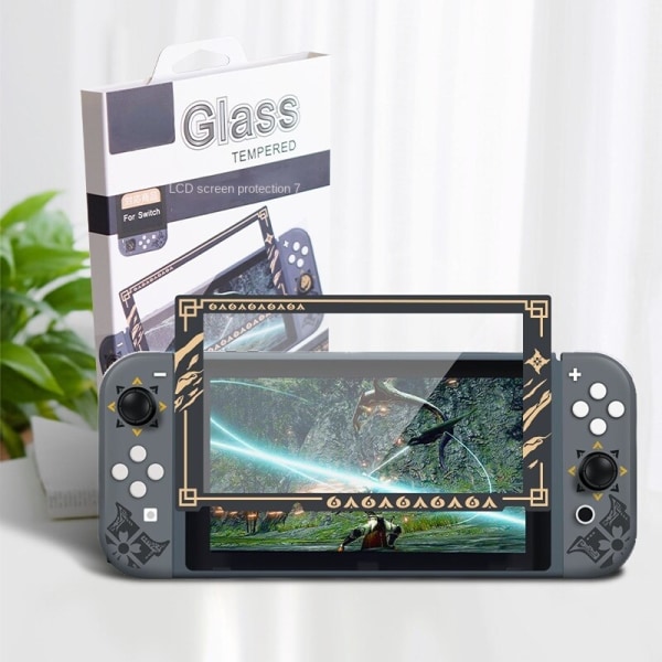 För Nintendo Switch Monster Hunter Series Tillbehör Tempered Film Game Sabre Magnetic Suction Monster Hunter