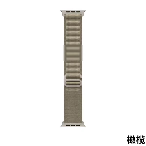 Urrem til Apple Watch iWatch 38-41 S10/42mm Oliven